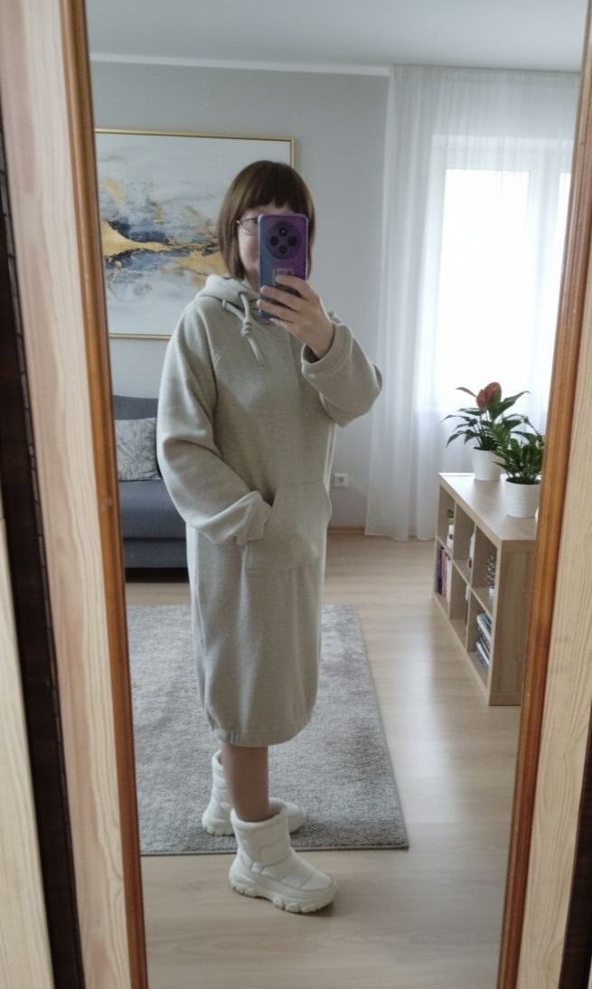Вязаное Полотно На Флисе  Кашемировый Вечер От Бренда  Uniqlo